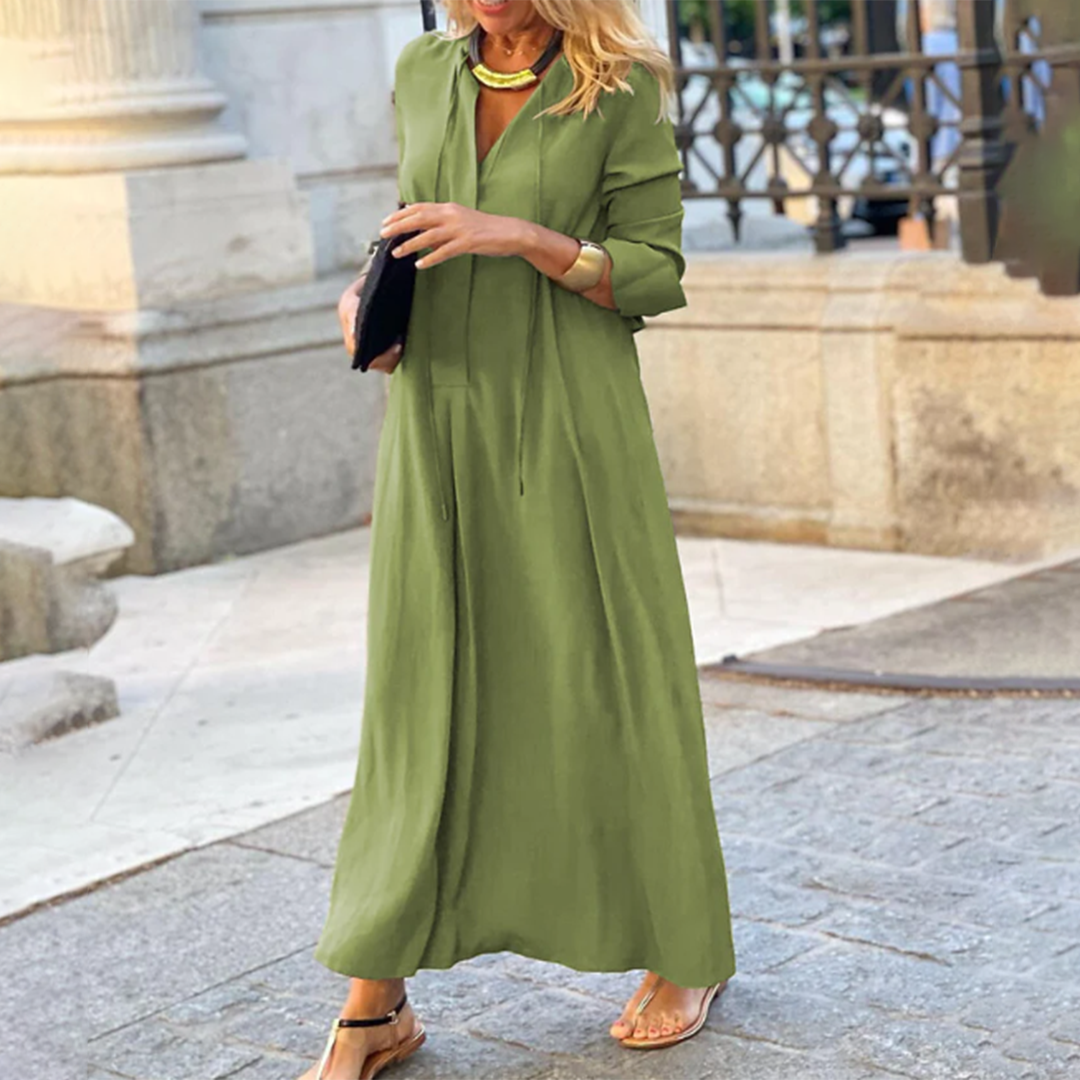 Bequemes Locker Sitzendes Maxikleid Giselle Für Stil Und Komfort