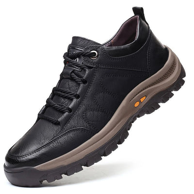 Anton | Bequeme Atmungsaktive Schuhe mit Handstich und Fußgewölbeunterstützung