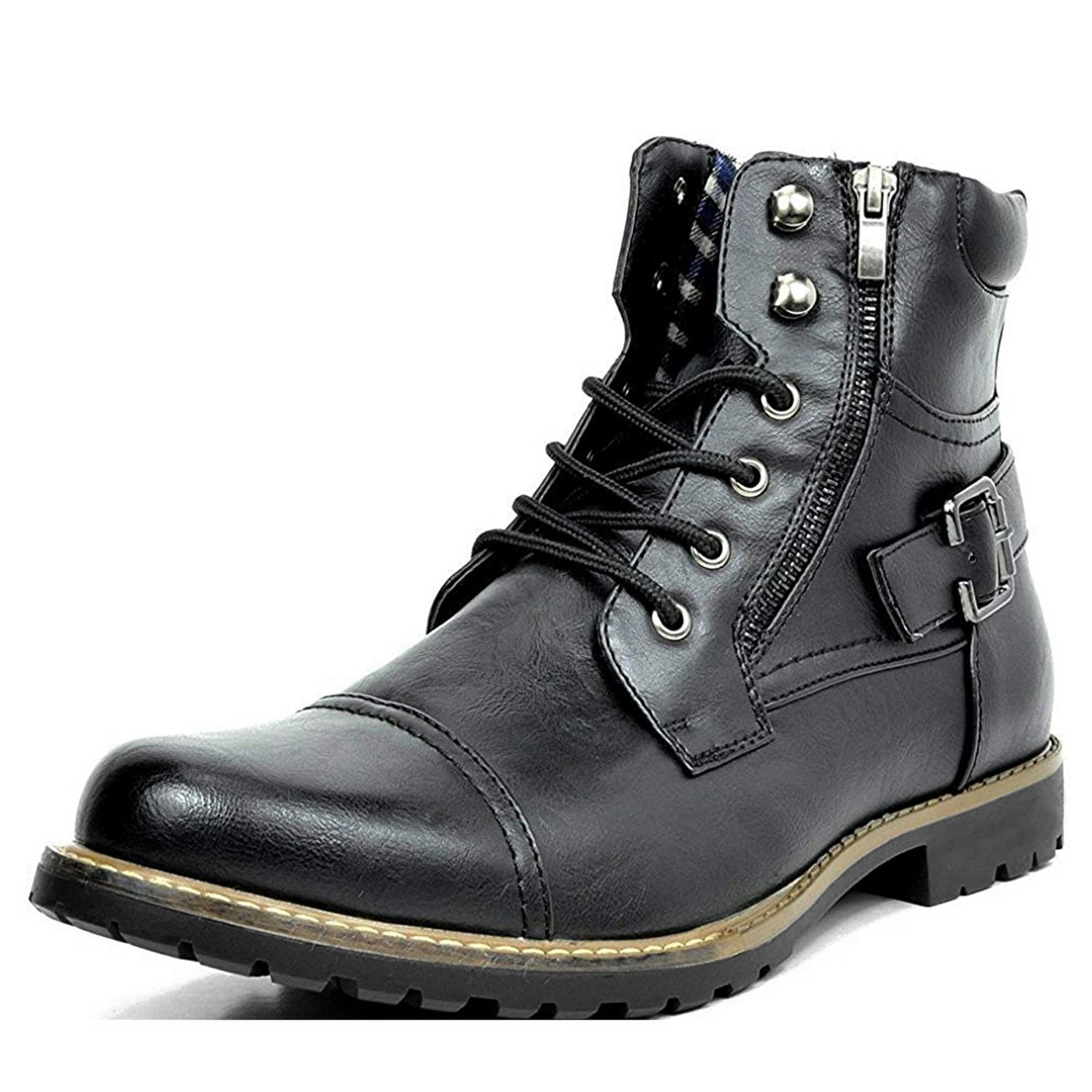 Zeke | Herren Braun Stiefeletten | mit Reißverschluss