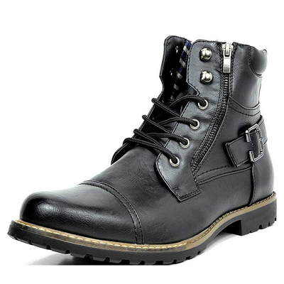 Zeke | Herren Braun Stiefeletten | mit Reißverschluss