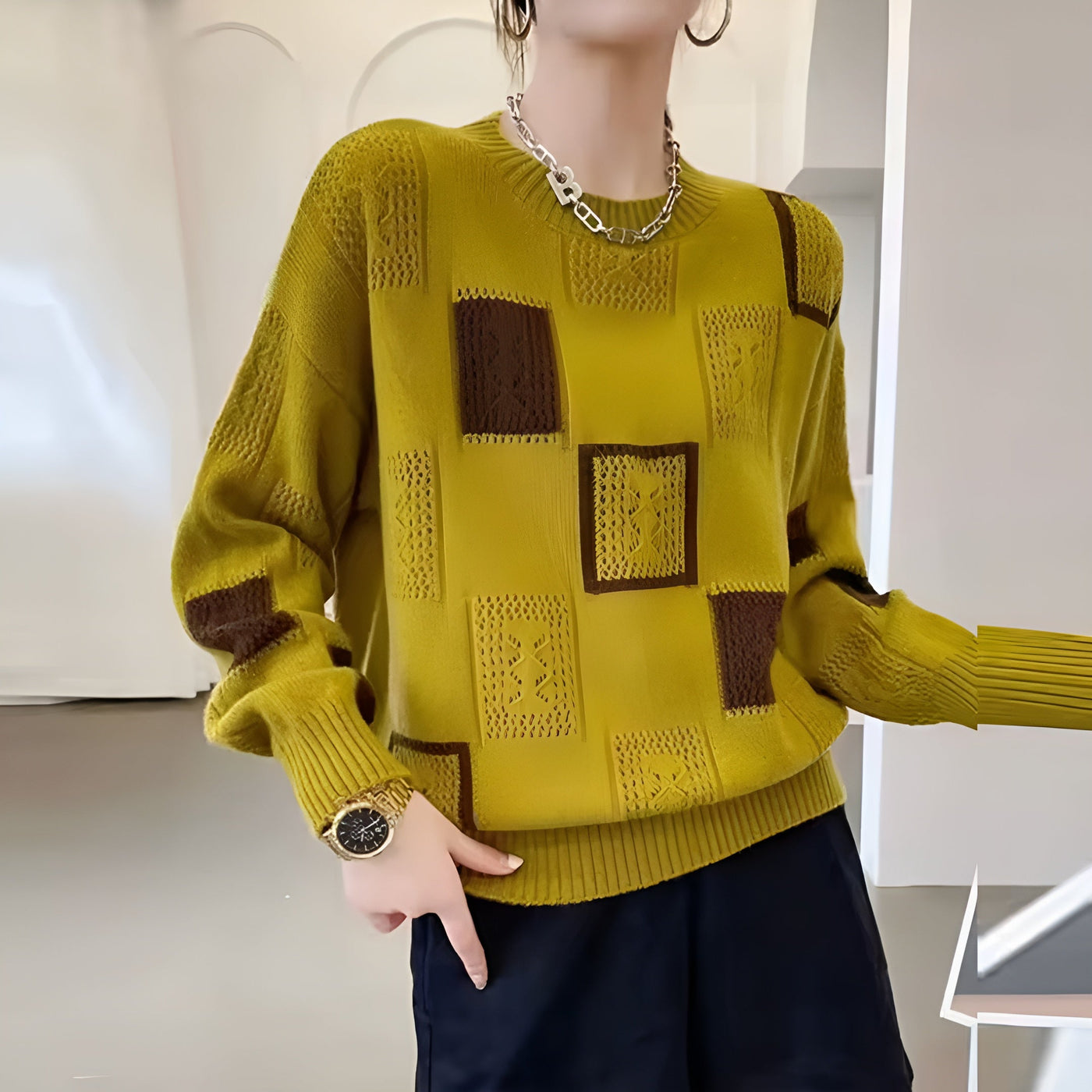Silke | Luxuriöser warmer Pullover
