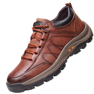 Anton | Bequeme Atmungsaktive Schuhe mit Handstich und Fußgewölbeunterstützung