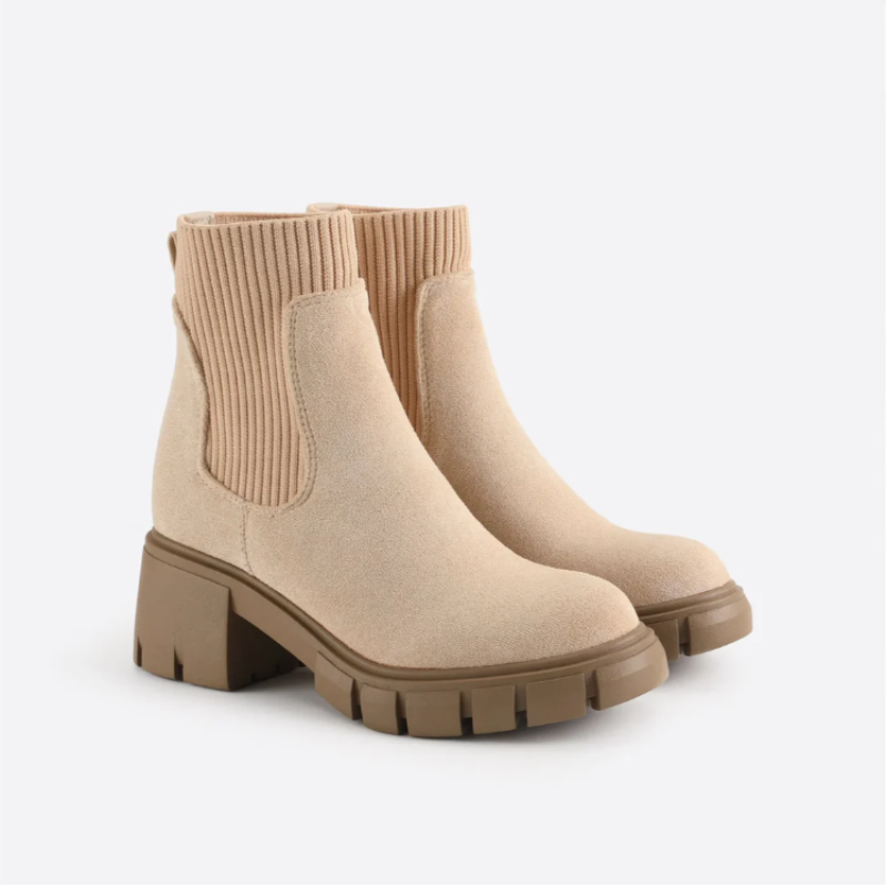 Amity | Damen Chelsea Boots | Schwarz