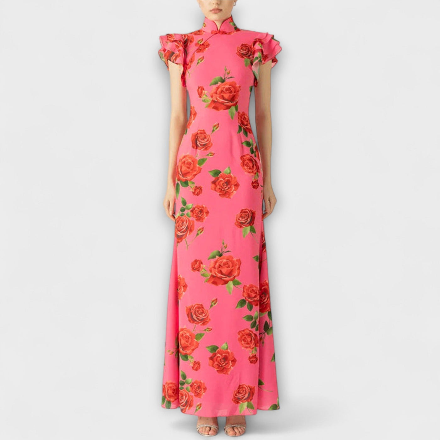 Luna - Maxikleid mit Blumenmuster