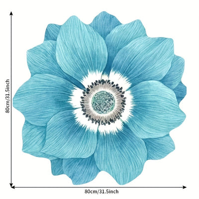 Blumenförmige Bodenmatte – Stilvoll & Gemütlich