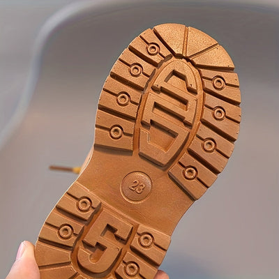 Wasserfeste Fleece-Winterstiefel für Jungen – Mit Warmfutter & Profilsohle