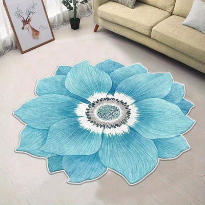 Blumenförmige Bodenmatte – Stilvoll & Gemütlich