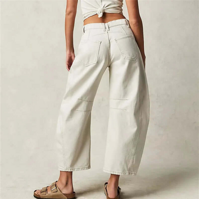 Xayana | Damen Weite Jeans | Baggy