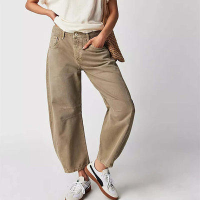Xayana | Damen Weite Jeans | Baggy