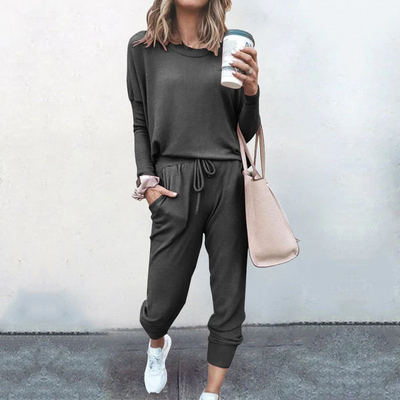 Alyssa | Damen Modern Hausanzuge | Zweiteiler Set