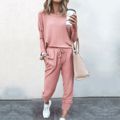 Alyssa | Damen Modern Hausanzuge | Zweiteiler Set