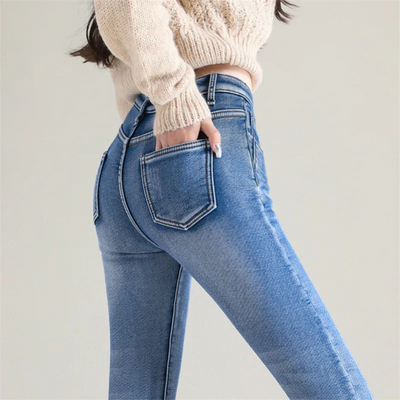 Zeal | Damen Skinny Jeans | Thermo