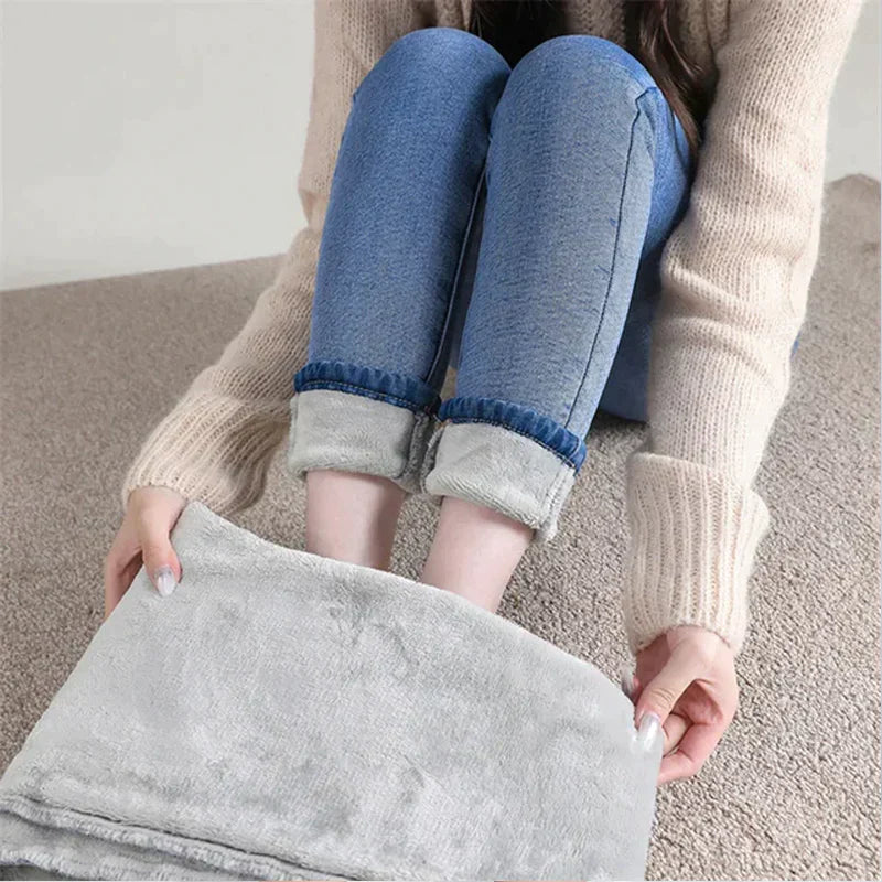 Zeal | Damen Skinny Jeans | Thermo