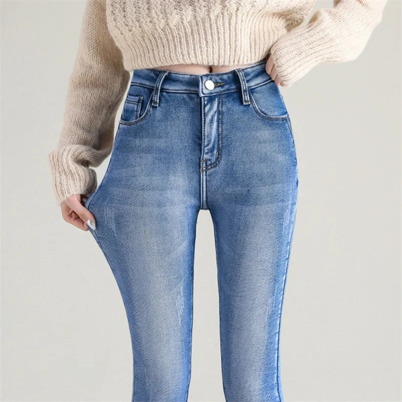 Zeal | Damen Skinny Jeans | Thermo