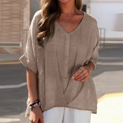Zeera | Damen Sommer Bluse | Elegant
