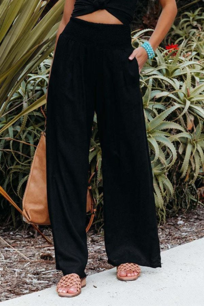 Xandrine | Damen Elegant Weite Hose | Sommer