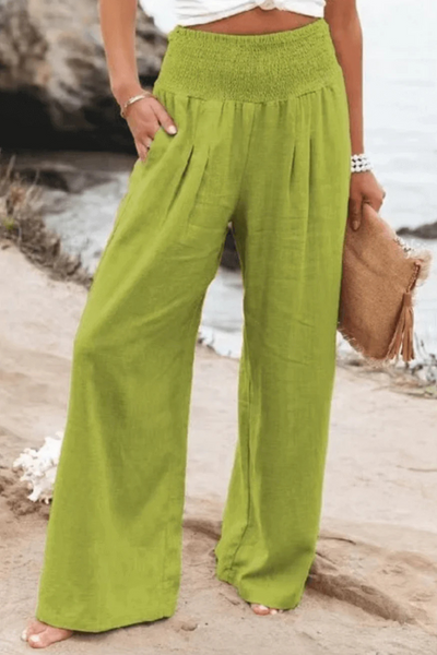 Xandrine | Damen Elegant Weite Hose | Sommer