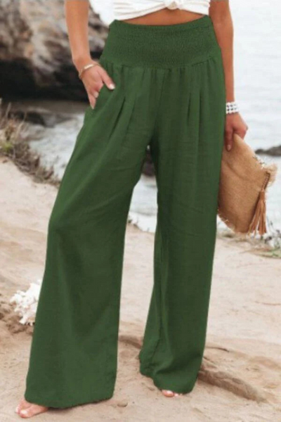 Xandrine | Damen Elegant Weite Hose | Sommer