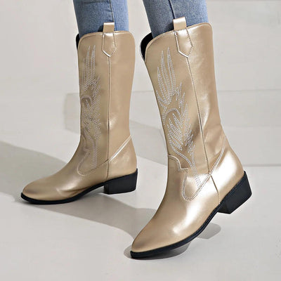 Alina | Westernstiefel im Klassischen Stil für Komfort und Eleganz