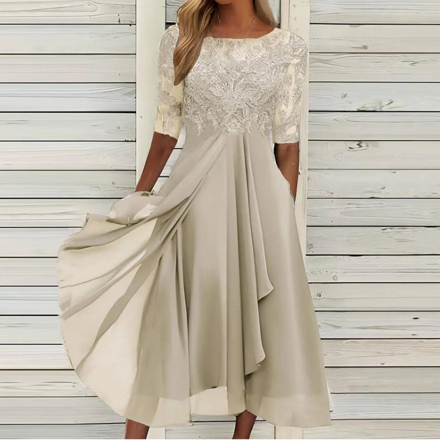 Bertha | Artisan Spitzenkleid Elegant