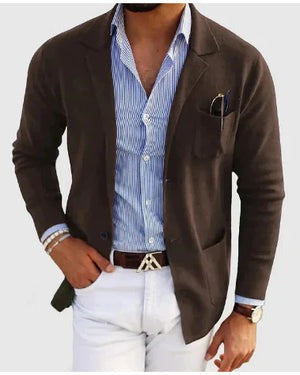 Benjamin™ | Eleganter Wickelcardigan