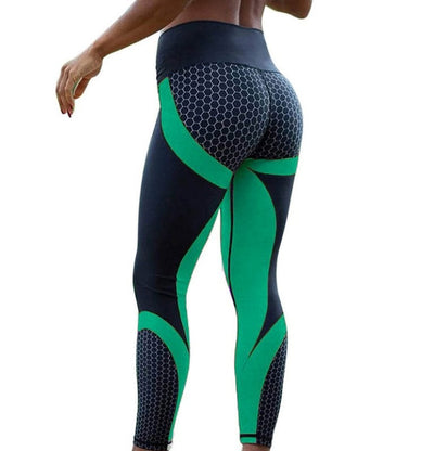 Annelise | Hochtaillierte Farbeblock Sportleggings für maximale Bewegungsfreiheit
