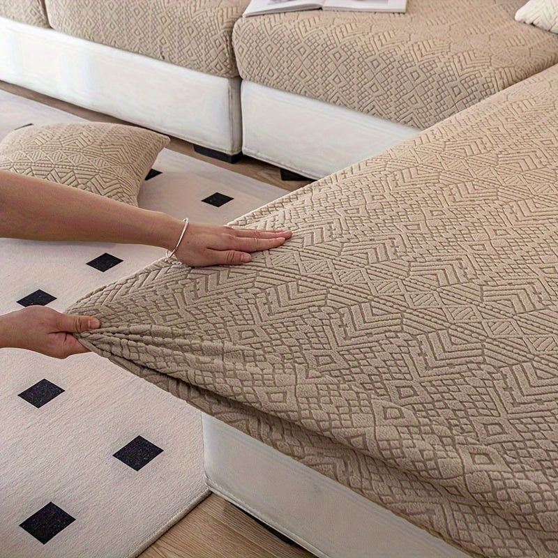 Boho Stretch-Sofabezug - Elastisches