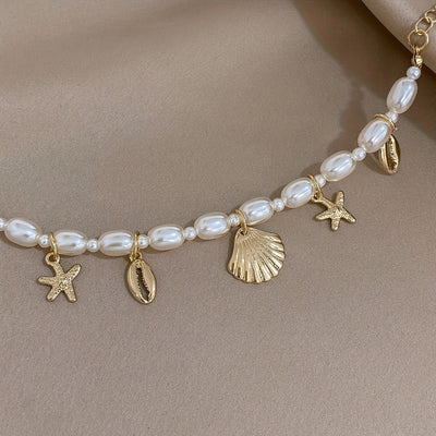 Boho Stil Sommer Seestern Muschel Armbinde