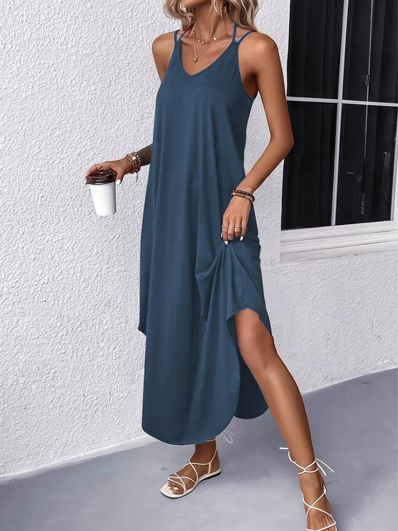 Alona | Strand Sommerkleid | Midi
