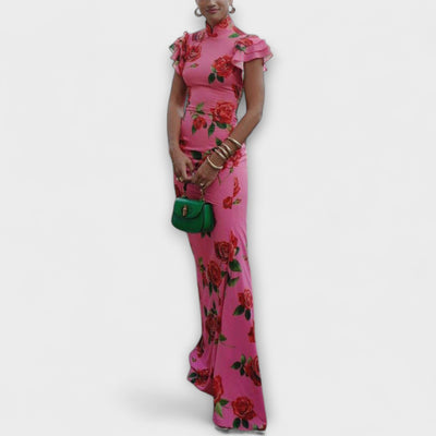 Luna - Maxikleid mit Blumenmuster