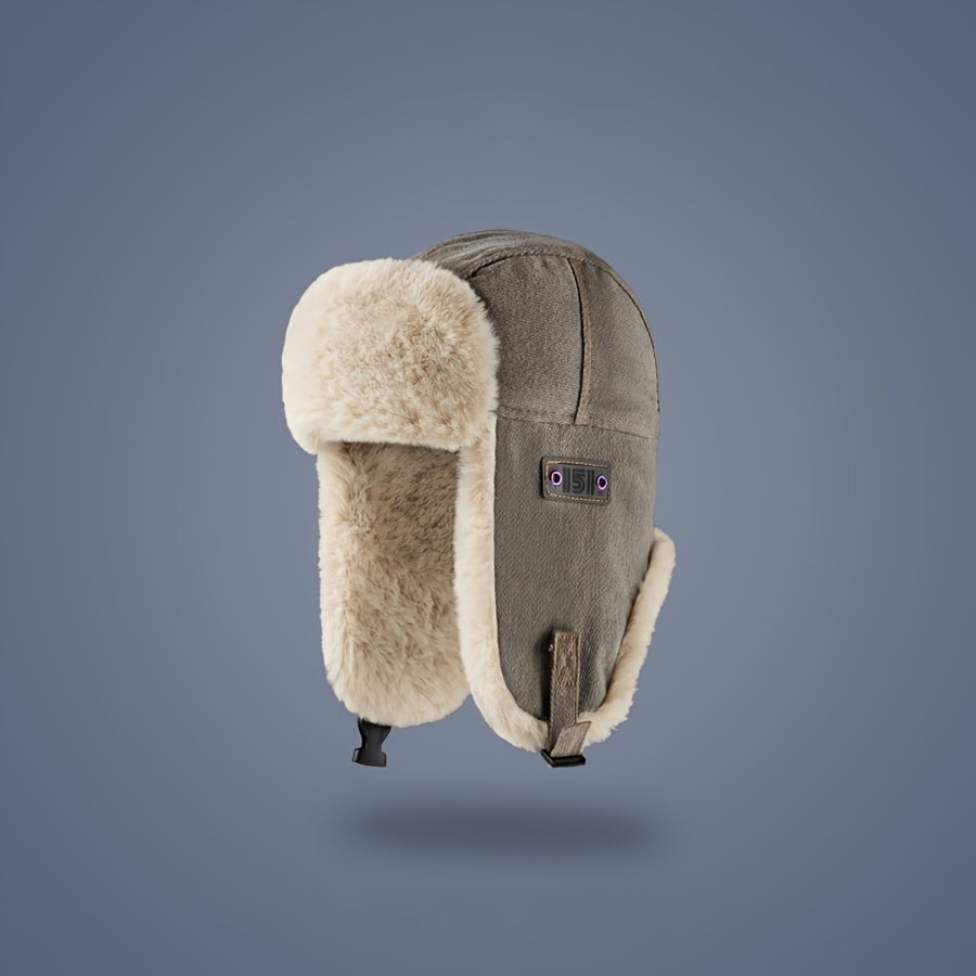 Anja | Elegante Winter Pilotenhoed mit Warmen Ohrflappen