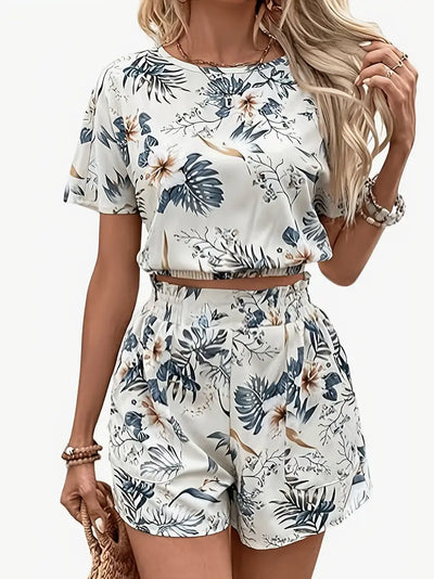 Aminna – Elegantes Top- und Shorts-Set