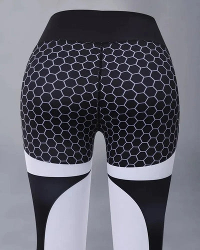 Annelise | Hochtaillierte Farbeblock Sportleggings für maximale Bewegungsfreiheit