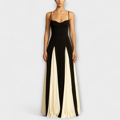 Ember - Klassisches A-Linien Maxikleid mit Tüll-Details