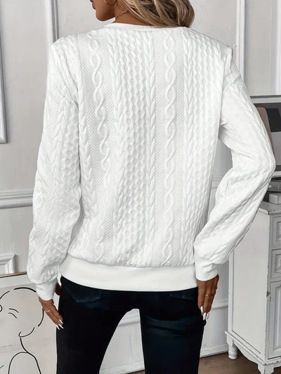 Amy Pullover mit Reißverschluss