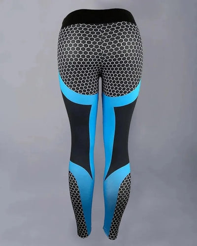 Annelise | Hochtaillierte Farbeblock Sportleggings für maximale Bewegungsfreiheit