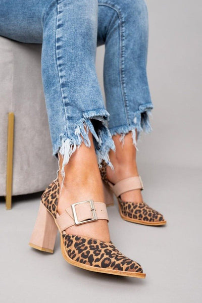 Avano – Sandalen Mit Leopardenmuster