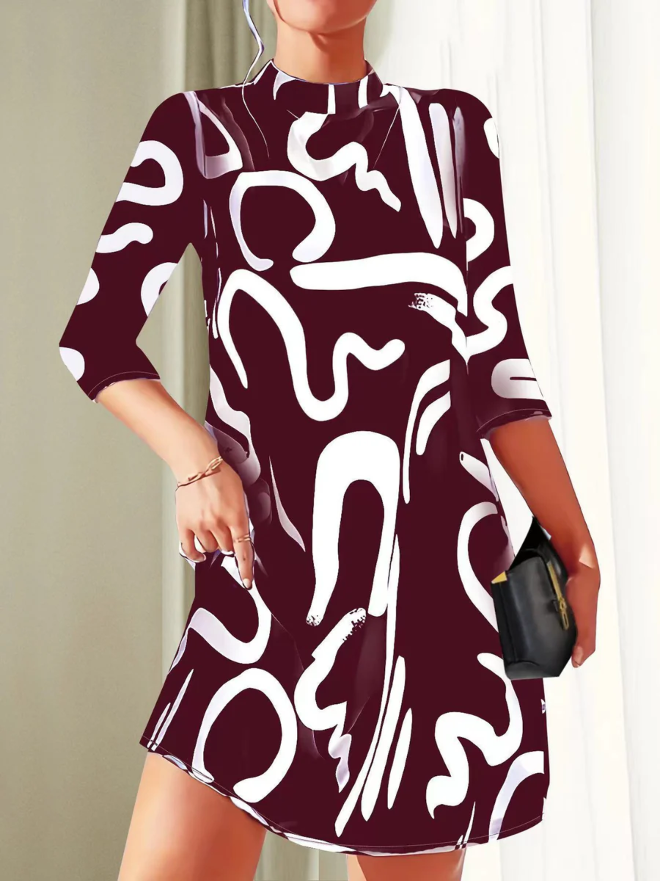 Allanie | Festliche Kleid Hochzeitsgast | Mini