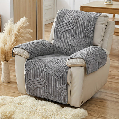 Bohemian Sofa aus weichem Samt-Schoner