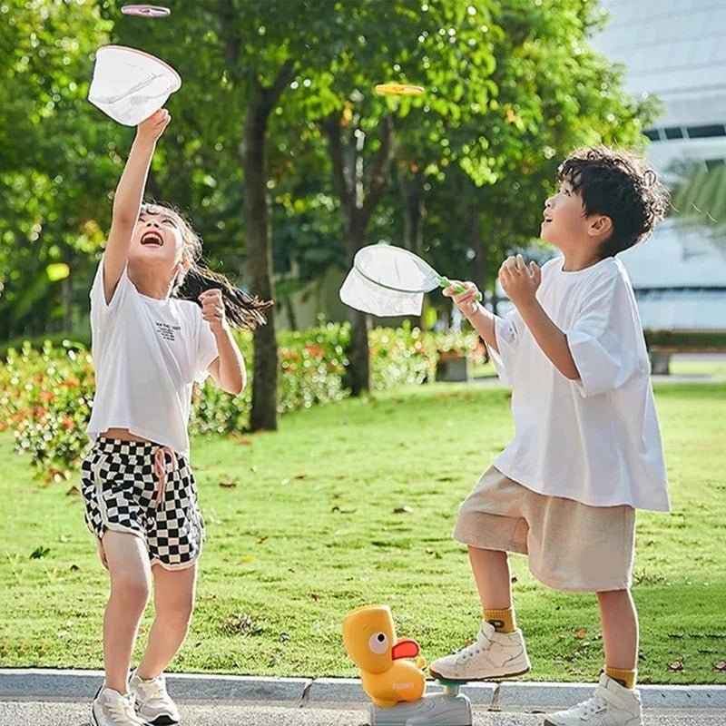 Wurfscheiben-Spielzeug für Kinder ohne Batterien – Für Innen & Außen geeignet