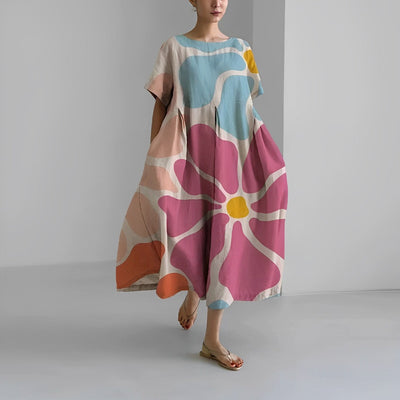 Bedrucktes Kleid für Damen – Velya