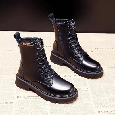 Anastasia | Damen Gefütterte Stiefel | Schwarz