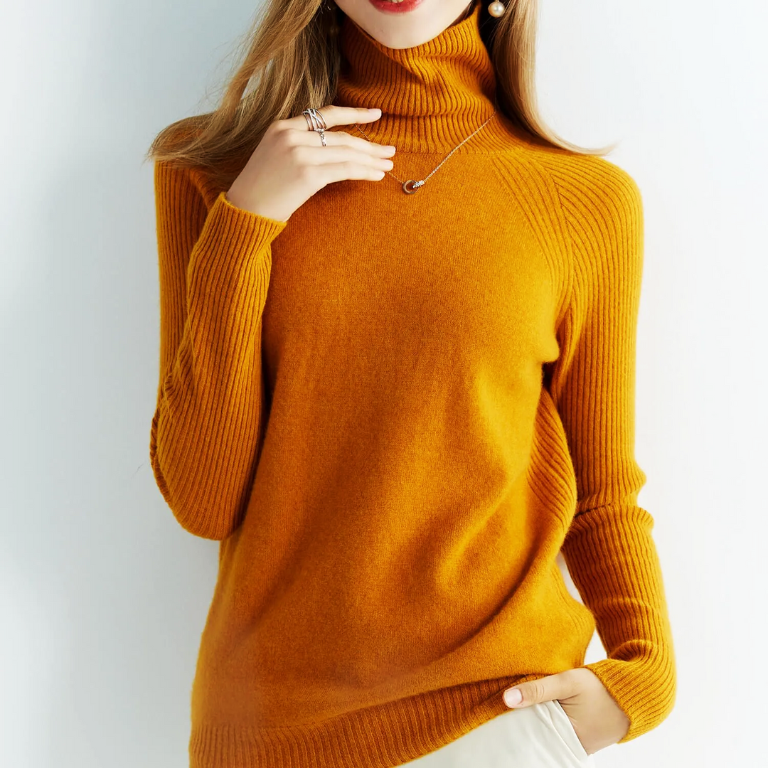 Amelia Kaschmir-Rollkragenpullover