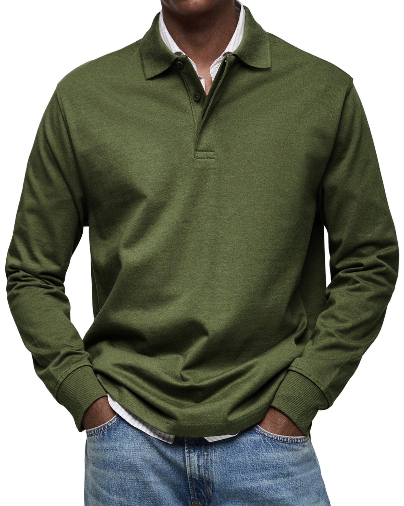 Willie | Herren Langarm Poloshirt | Elegant