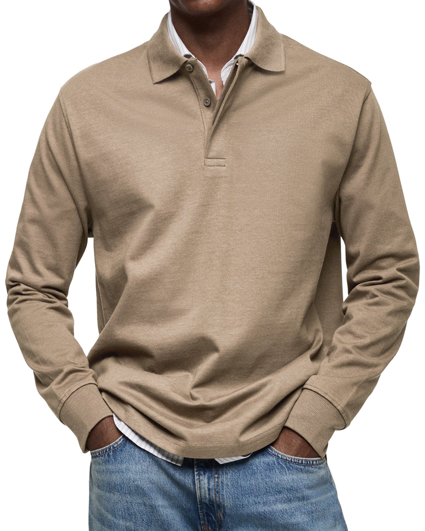 Willie | Herren Langarm Poloshirt | Elegant