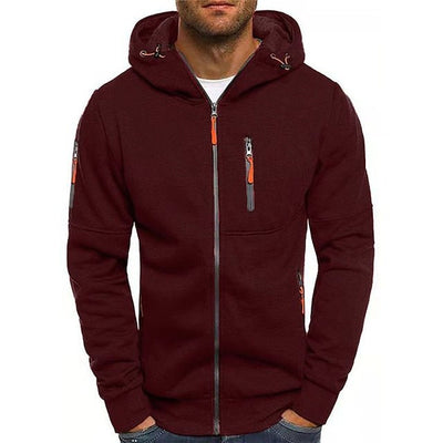 Dennis | Zip-Up Jacke mit Kapuze