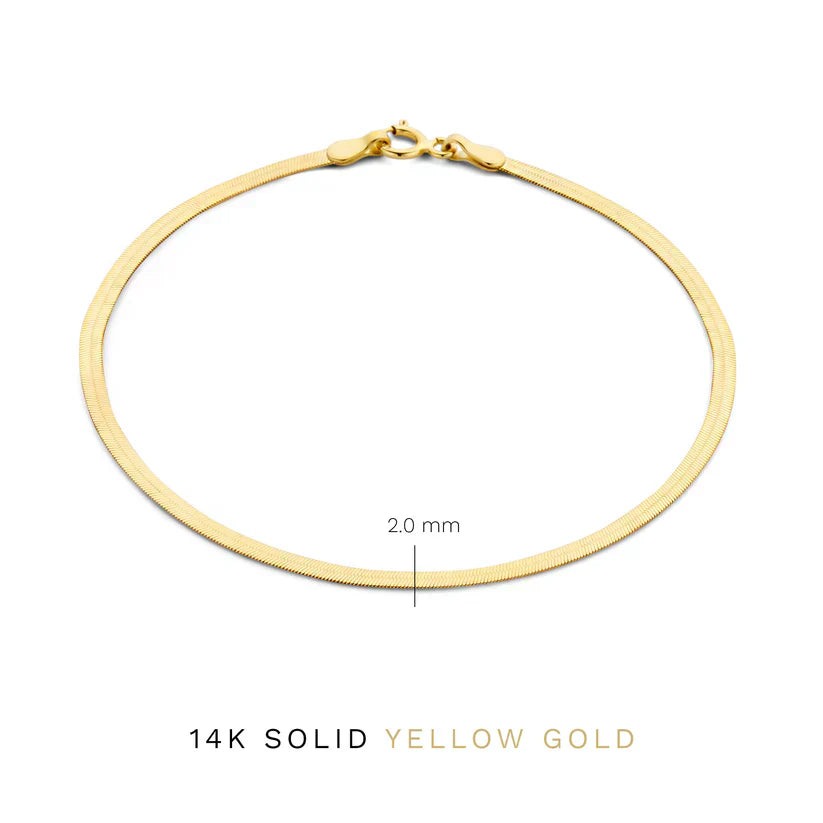 Gold Soleil Serpent Bracelet