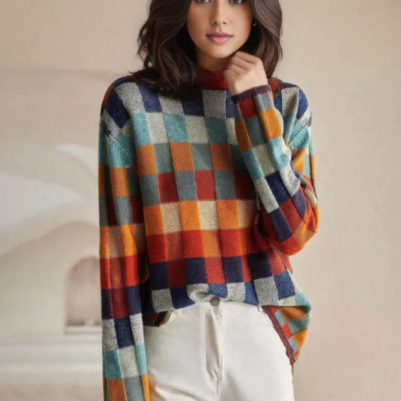Emma | Warmer Van Gogh Kaschmir-Pullover
