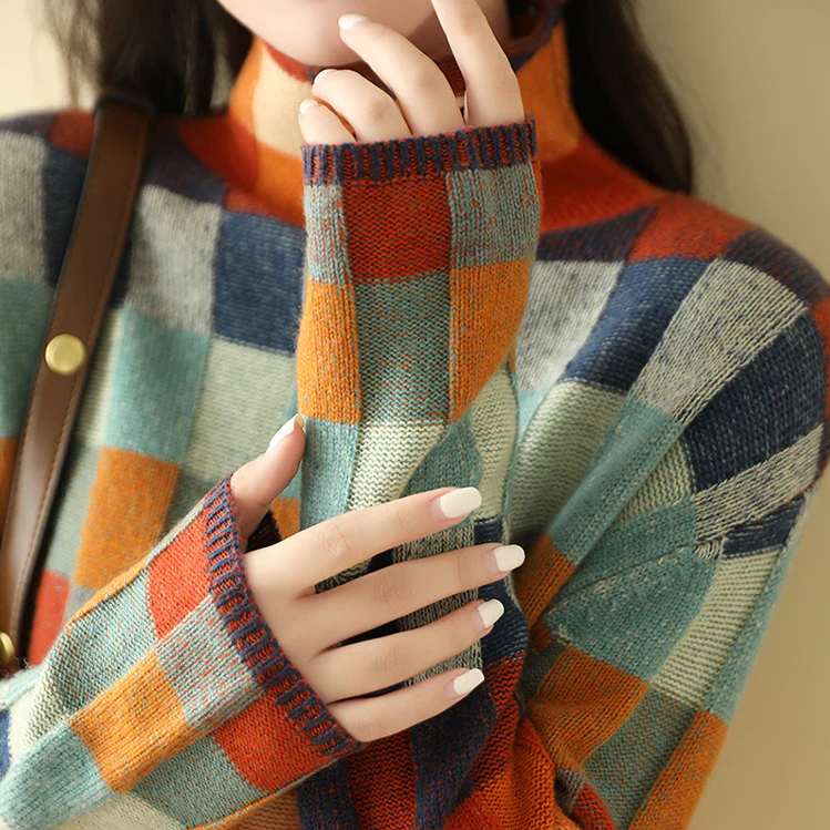 Emma | Warmer Van Gogh Kaschmir-Pullover