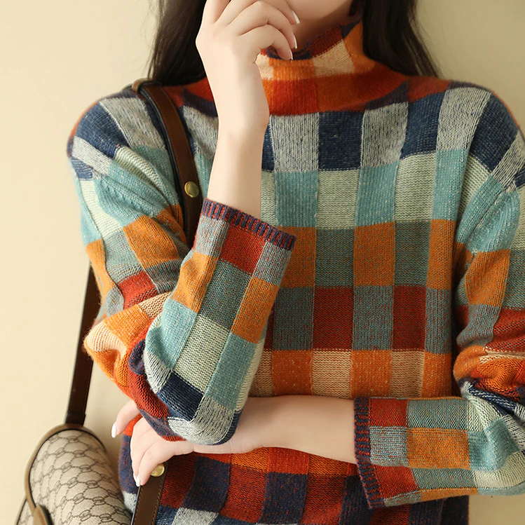 Emma | Warmer Van Gogh Kaschmir-Pullover
